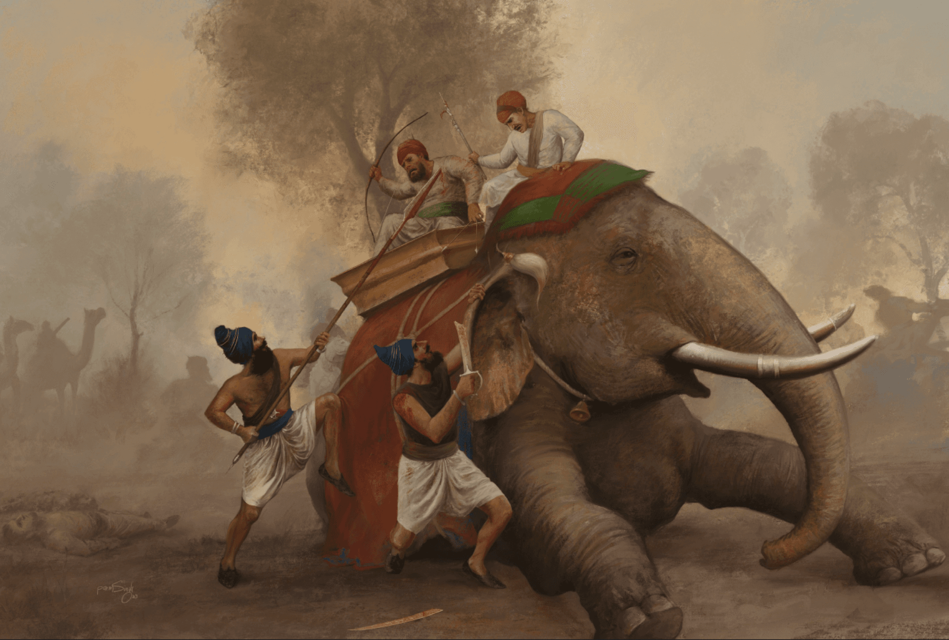 Bhai Tara Singh Van's Battle